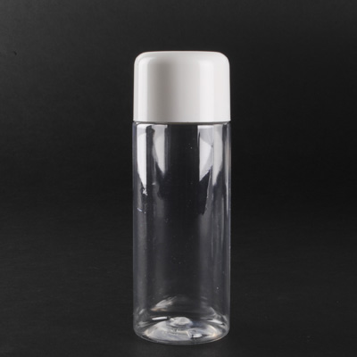 4OZ CLEAR PET PLASTIC CYLINDER