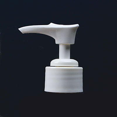 24-400 WHITE RIB SIDE SD50 LOW-OUTPUT LOTION PUMP - 0.5ML OUTPUT