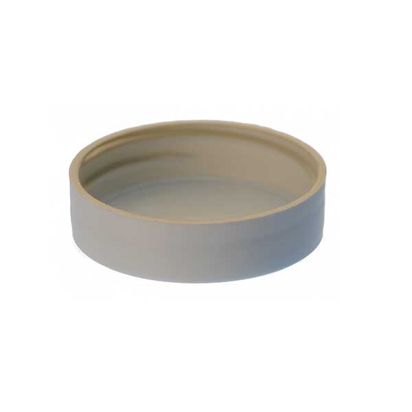 38-400 WHITE SMOOTH SIDE / SMOOTH TOP SHALLOW SKIRTED CLOSURE-detail image