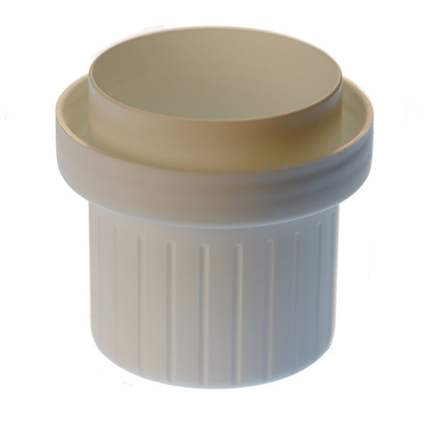 69MM WHITE RIB SIDE / MATTE TOP PP DISPENSING CLOSURE-detail image