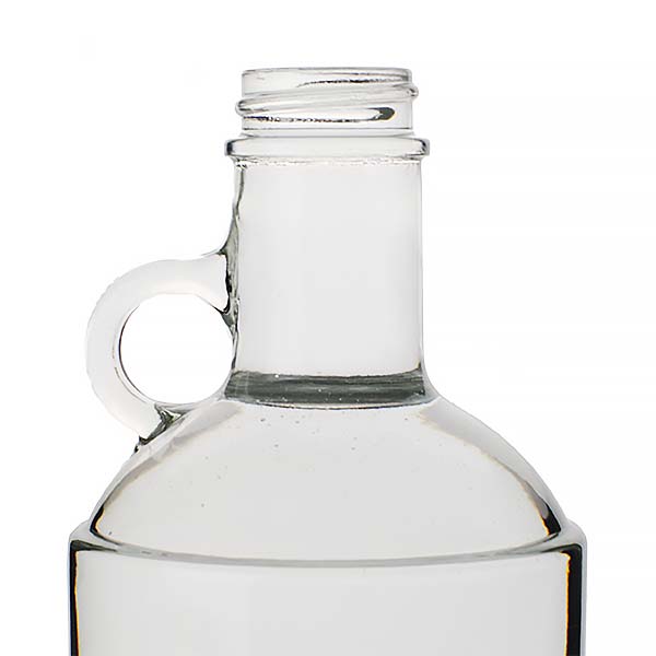 375ML FLINT MOONSHINE SPIRITS BOTTLE SCREW NECK - 28-405 NECK-detail image
