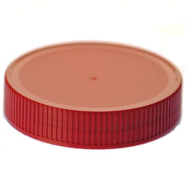 83MM RED RIB SIDE / MATTE TOP PP DEEP SKIRTED CLOSURE