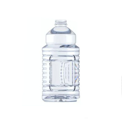 96OZ CLEAR PET HEAT SET PINCH GRIP ROUND HOT FILL COMPATIBLE WITH 43MM NECK DIAMETER