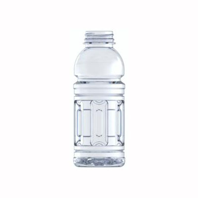 :20OZ CLEAR PET HEAT SET PANEL ROUND HOT FILL COMPATIBLE WITH 38MM NECK DIAMETER