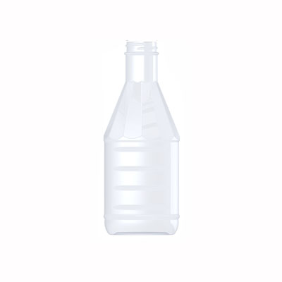 15OZ CLEAR PP EASY POUR ROUND HOT FILL COMPATIBLE WITH 33MM NECK DIAMETER