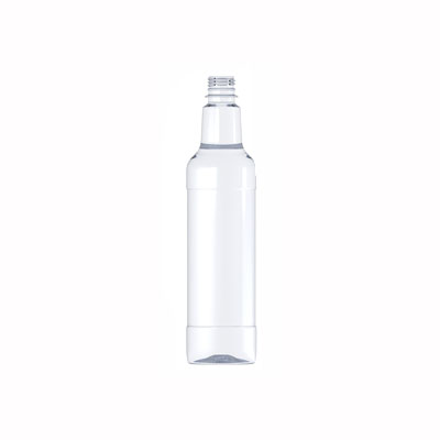 750ML CLEAR PET TAPER NECK AMBIENT FILL ROUND WITH 28MM NECK DIAMETER
