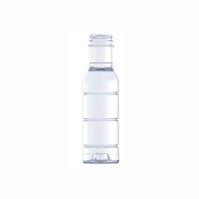 12OZ CLEAR PET RING NECK AMBIENT FILL ROUND WITH 38MM NECK DIAMETER