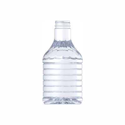 32OZ CLEAR PET NARROW NECK DECANTER ROUND WITH 38MM NECK DIAMETER
