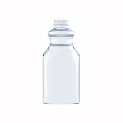 59OZ CLEAR PET CARAFE ROUND WITH 43MM NECK DIAMETER