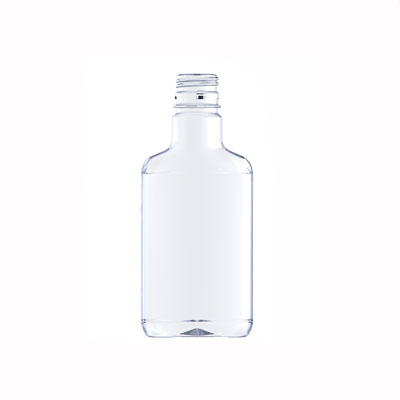 Clear PET Plastic Flasks