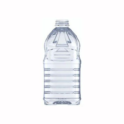 64OZ CLEAR PET POWERBLOCK 2.0 RECTANGULAR WITH 43MM NECK DIAMETER