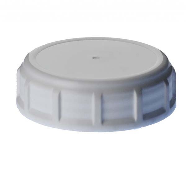 63MM WHITE RIB SIDE / MATTE TOP PP BUTTRESS STYLE CLOSURE