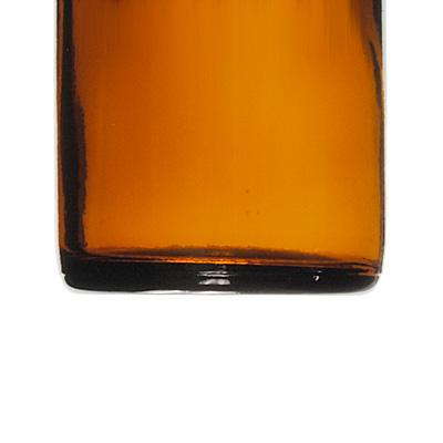 30CC AMBER WIDE MOUTH ROUND GLASS BOTTLE - 28-405 NECK-detail image