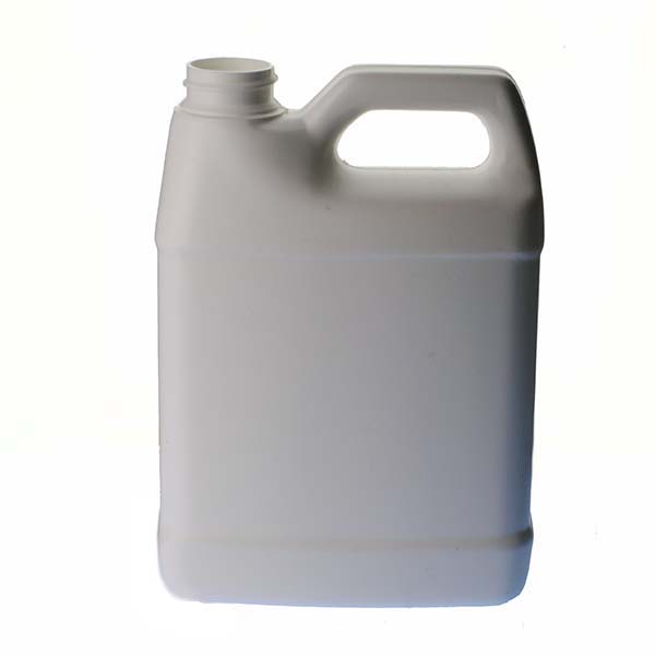 32OZ WHITE HDPE F-STYLE RECTANGLE WITH 33-400 NECK FINISH