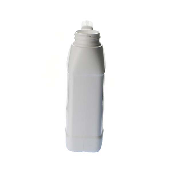 32OZ WHITE HDPE F-STYLE RECTANGLE WITH 33-400 NECK FINISH-detail image
