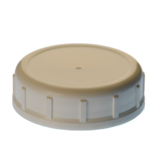 63MM WHITE RIB SIDE / MATTE TOP PP BUTTRESS-STYLE CLOSURE