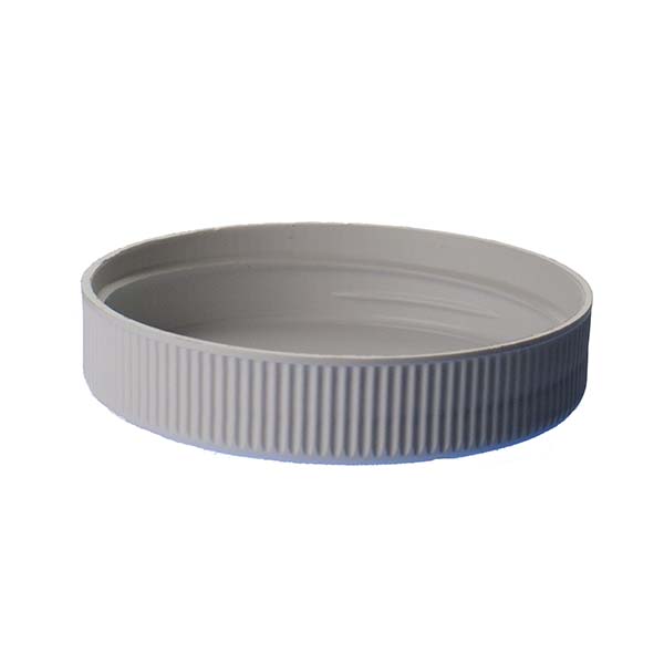 70-470 WHITE RIB SIDE / MATTE TOP PP MEDIUM SKIRTED CLOSURE-detail image