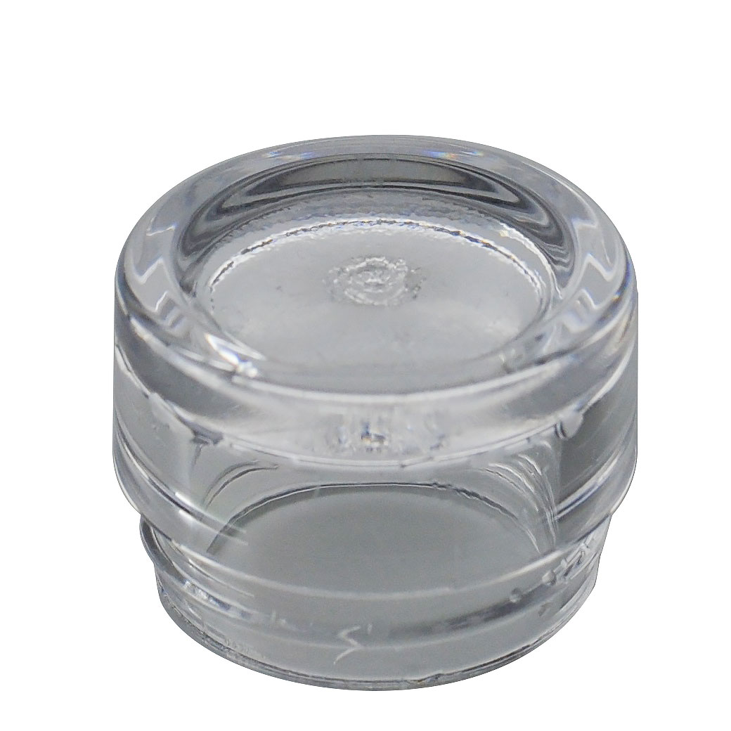 3ML CLEAR PETG HEAVY WALL ROUND JAR WITH 28-400 NECK FINISH-detail image