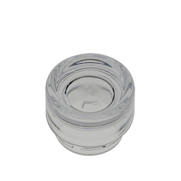 5ML CLEAR PETG HEAVY WALL ROUND JAR WITH 30-400 NECK FINISH-detail image