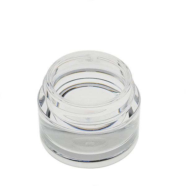 7ML CLEAR PETG HEAVY WALL ROUND JAR WITH 33-400 NECK FINISH-detail image