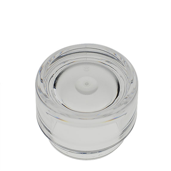 7ML CLEAR PETG HEAVY WALL ROUND JAR WITH 33-400 NECK FINISH-detail image