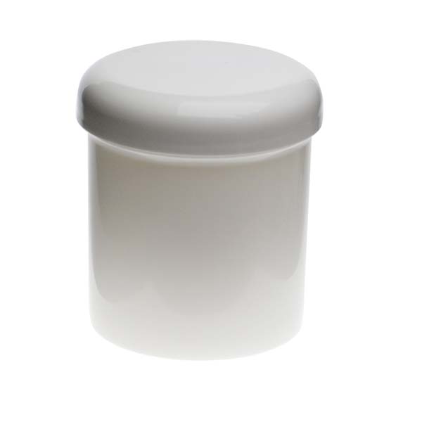 16OZ WHITE PP SINGLE WALL ROUND BASE WITH 89MM NECK DIAMETER-detail image