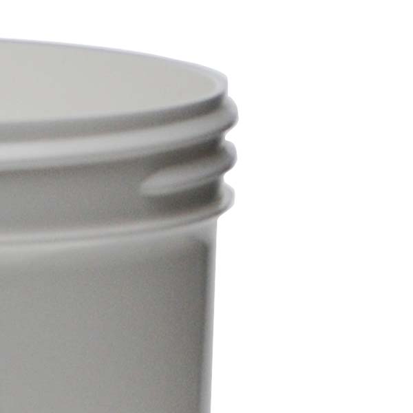 16OZ WHITE PP SINGLE WALL ROUND BASE WITH 89MM NECK DIAMETER-detail image