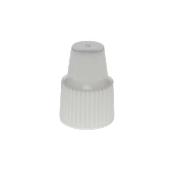 8MM NATURAL PP CONTROLLED DROPPER TIP CAP