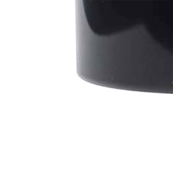 0.25OZ BLACK PP STRAIGHT BASE DOUBLE WALL JAR ROUND - 33-400 NECK-detail image