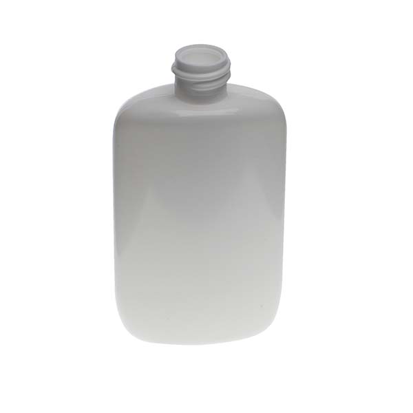 2OZ WHITE OVAL PLASTIC LDPE WITH 18-410 NECK FINISH-detail image