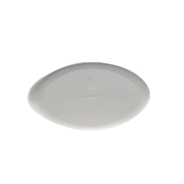 .5OZ WHITE OVAL PLASTIC LDPE WITH 15-410 NECK FINISH-detail image