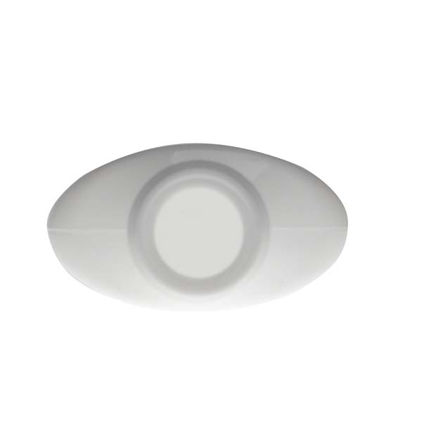 .5OZ WHITE OVAL PLASTIC LDPE WITH 15-410 NECK FINISH-detail image