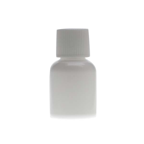 10CC WHITE BOSTON ROUND PLASTIC LDPE WITH 15-415 NECK FINISH-detail image