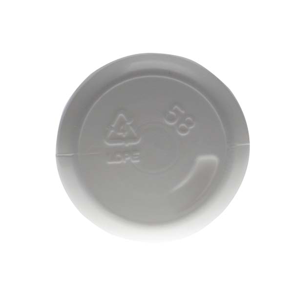 1OZ WHITE ROUND LDPE WITH 20-410 NECK FINISH-detail image