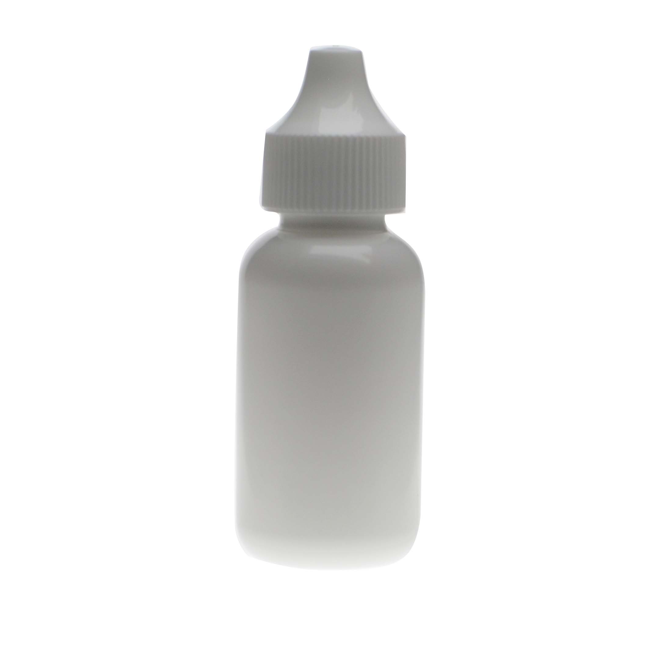 1OZ WHITE ROUND LDPE WITH 20-410 NECK FINISH-detail image