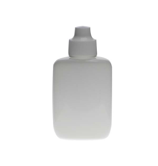 .25OZ WHITE OVAL LDPE WITH 18-410 NECK FINISH-detail image