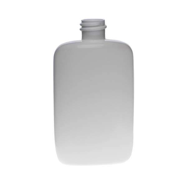 2OZ WHITE OVAL PLASTIC LDPE WITH 18-410 NECK FINISH-detail image