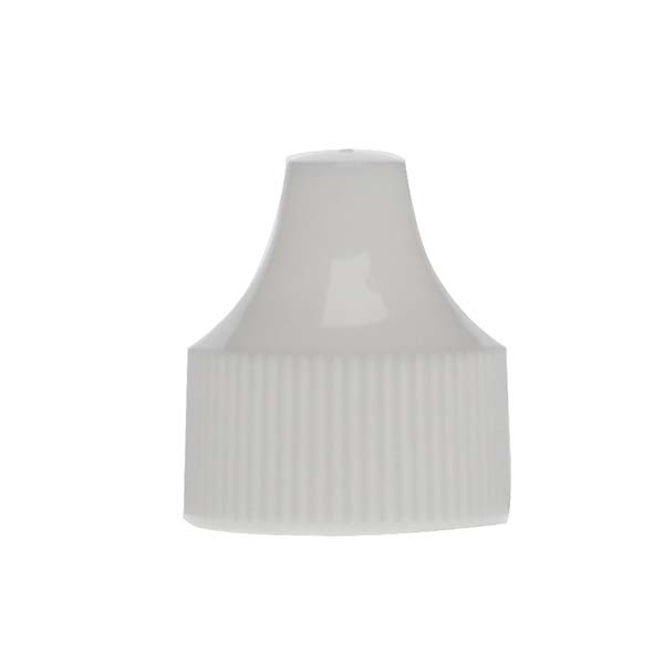 18MM WHITE RIB SIDE EXTENDED TIP CLOSURE PP