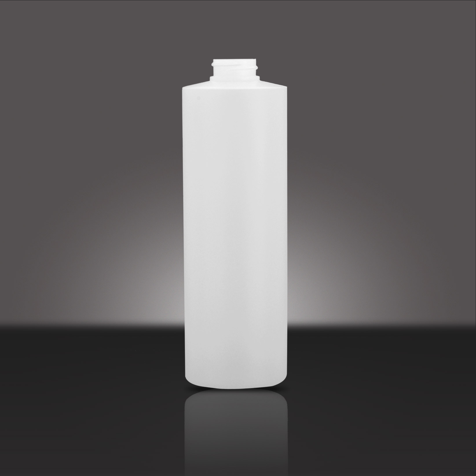 500 ML NATURAL HDPE ROUND WITH  33 - 400 NECK FINISH