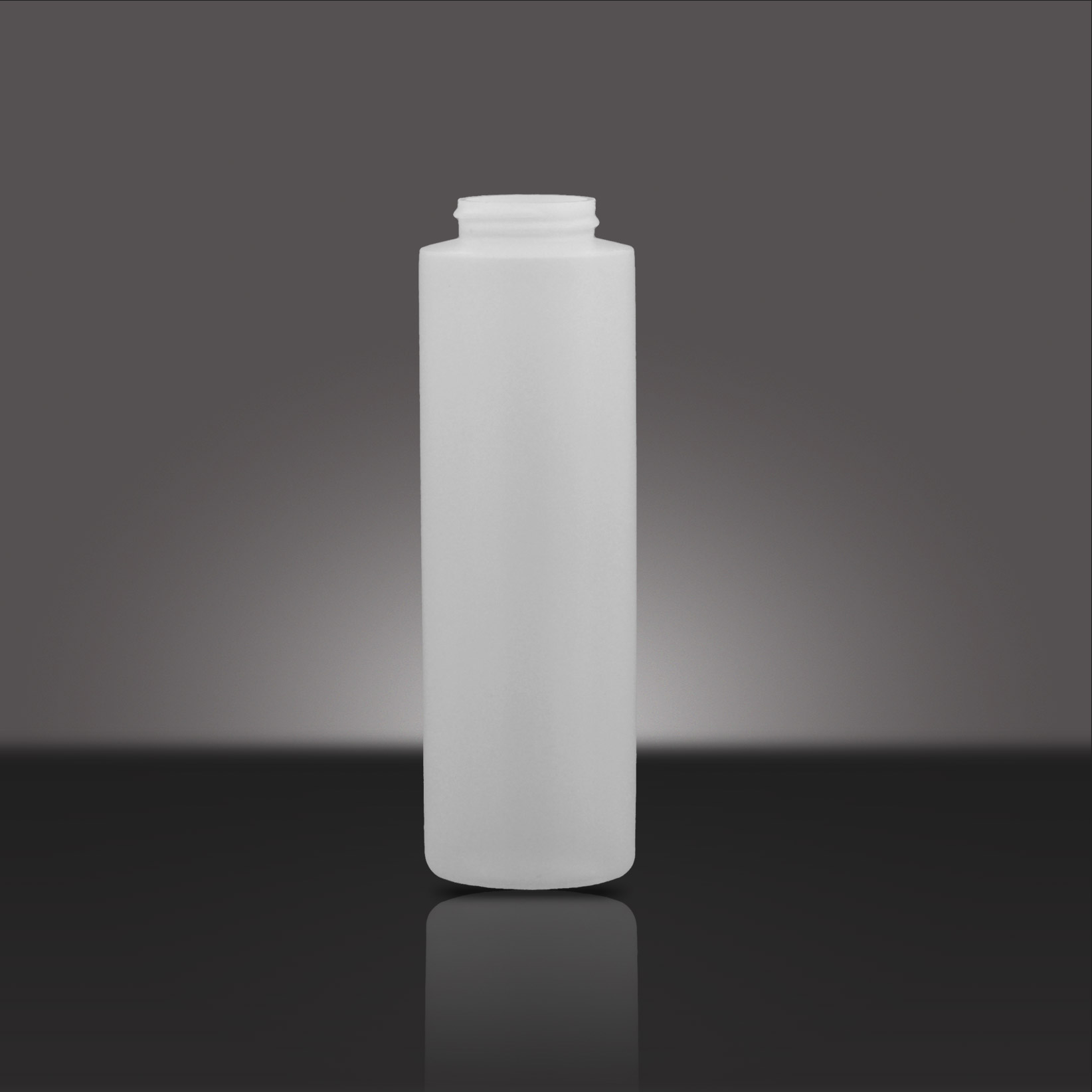 350 ML NATURAL HDPE ROUND WITH  38 - 400SP NECK FINISH