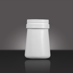 1 L NATURAL HDPE  WITH  90 -  Snap on Closure NECK FINISH