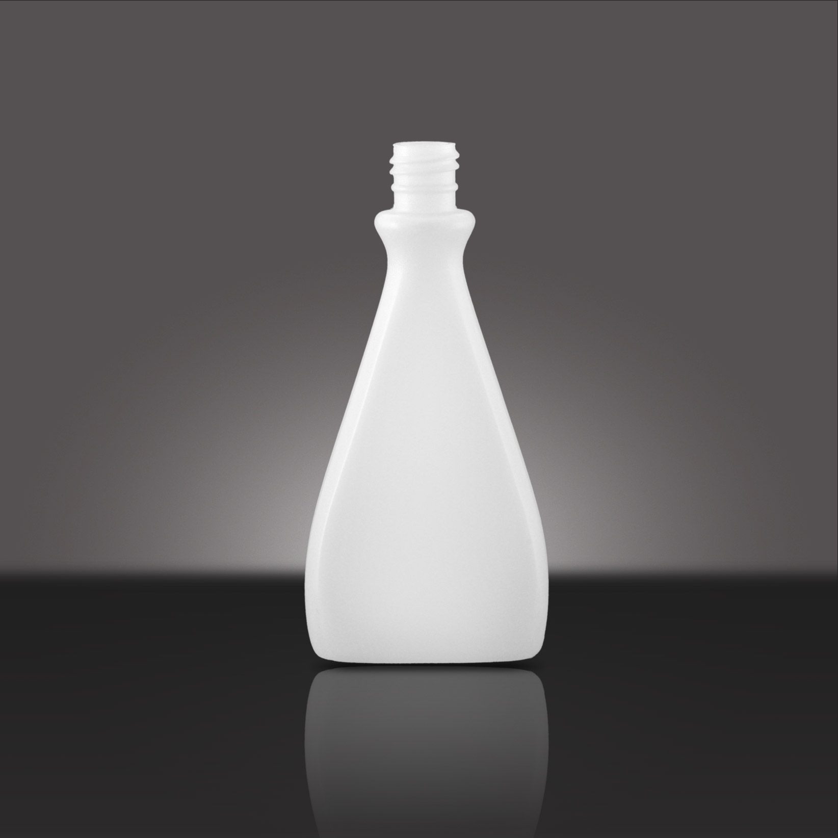 6 OZ NATURAL HDPE ALPHA N.P.R. OVAL WITH  20 - 415 NECK FINISH