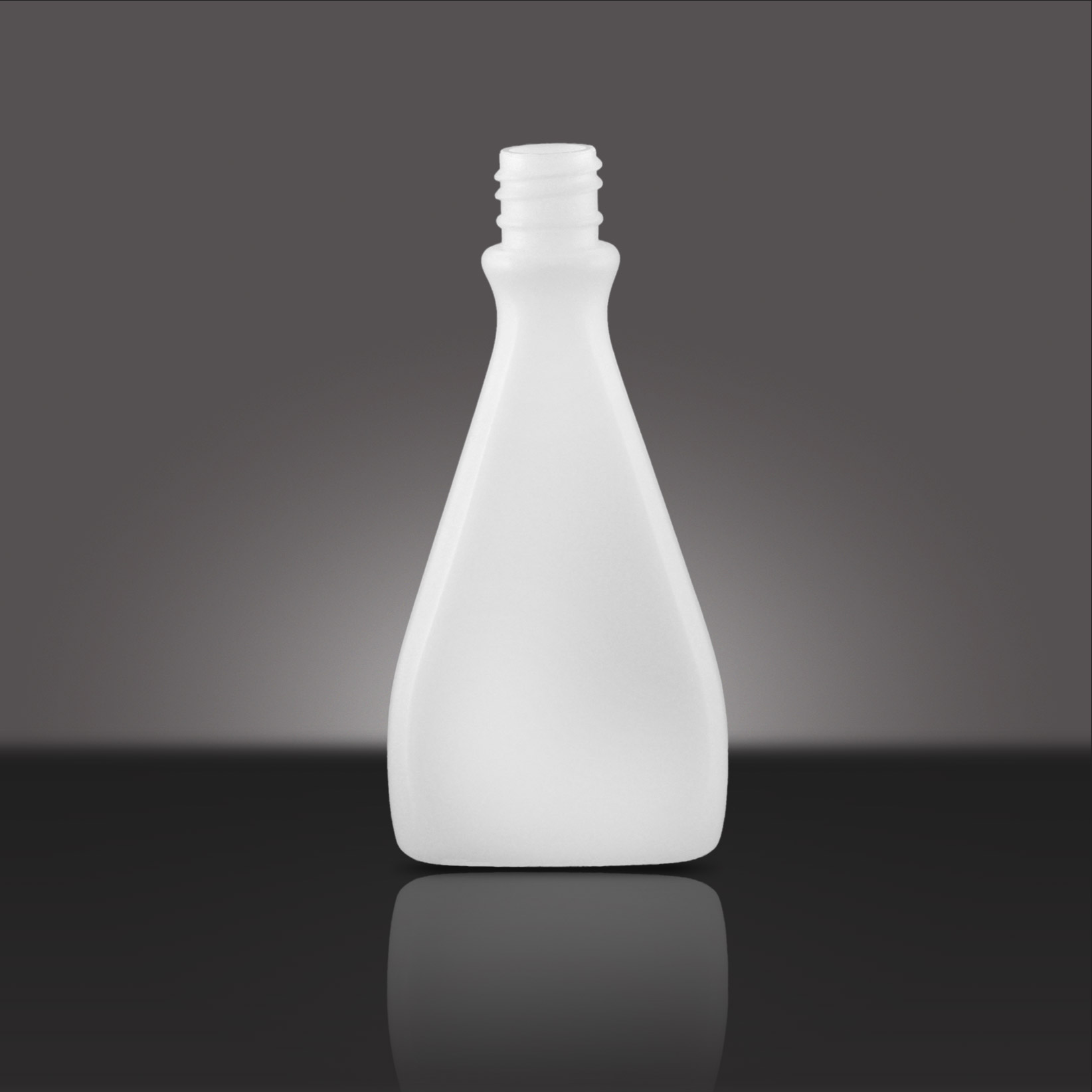 2 OZ NATURAL HDPE ALPHA N.P.R. OVAL WITH  18 - 415SP NECK FINISH
