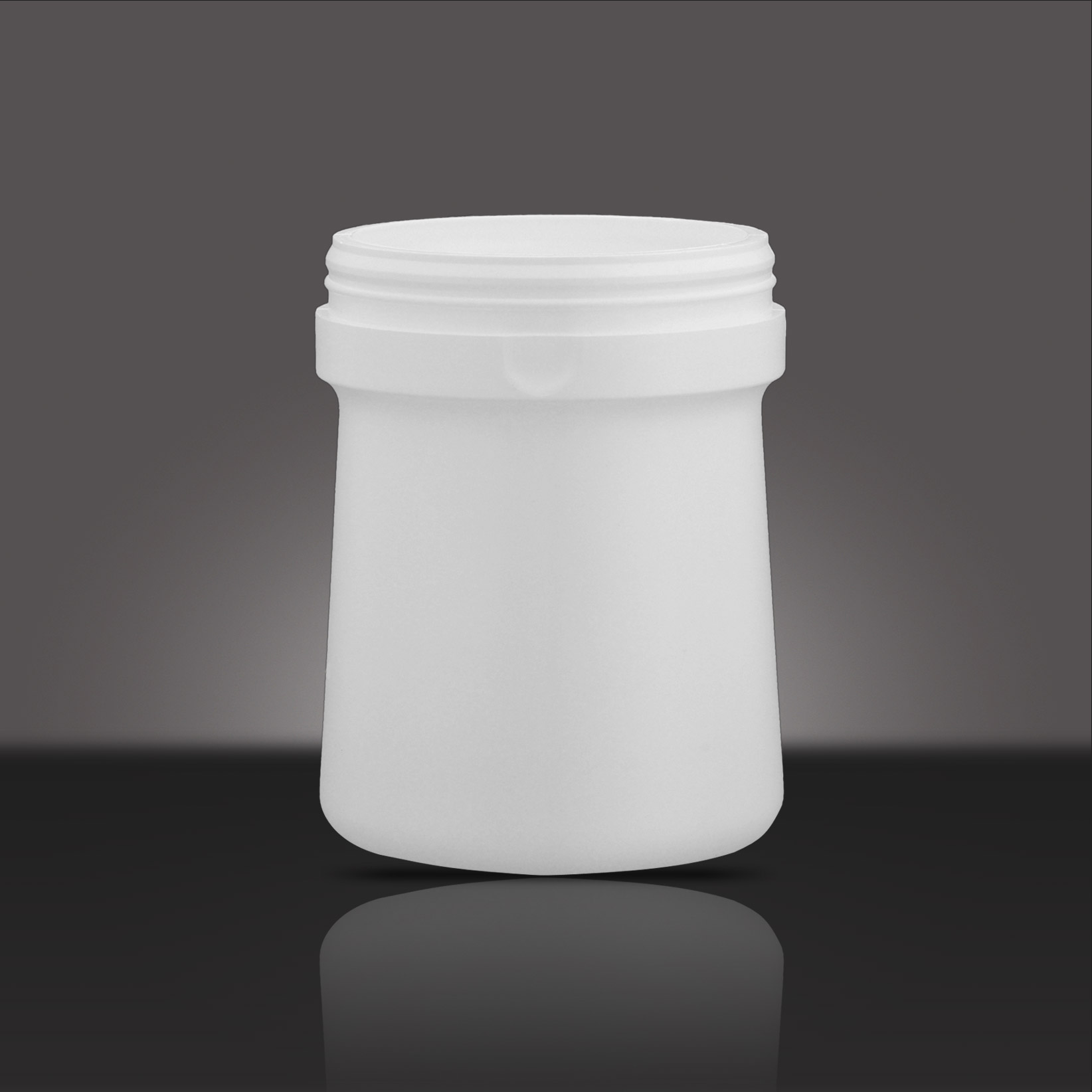 1.5 L NATURAL HDPE ROUND WITH  124 - SM Snap on Closure NECK FINISH