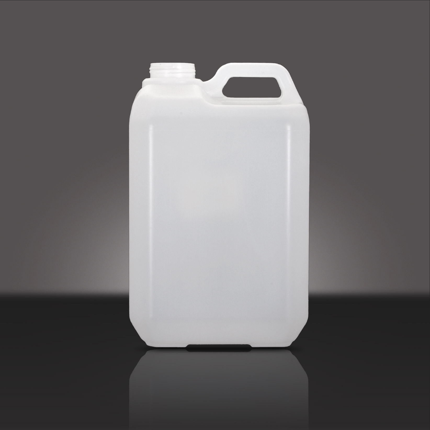 16 LITER Natural HDPE LW N/G HANDLE SQUARE WITH  63 -  NECK FINISH