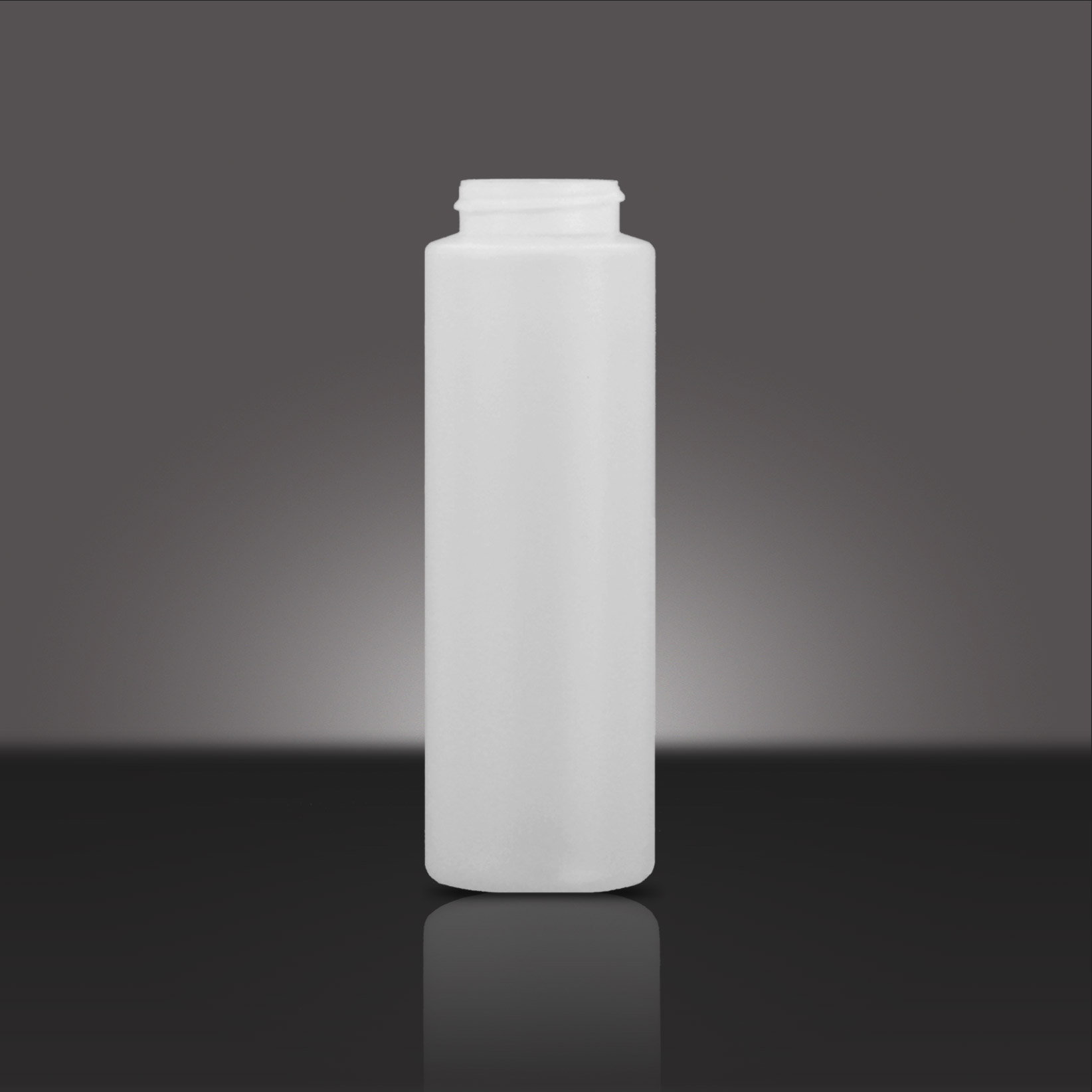 250 ML NATURAL HDPE ROUND WITH  38 - 400 NECK FINISH