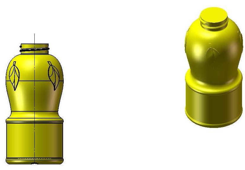 175 ML NATURAL HDPE LEMON SQUEEZE ROUND WITH  28 - 400SP NECK FINISH