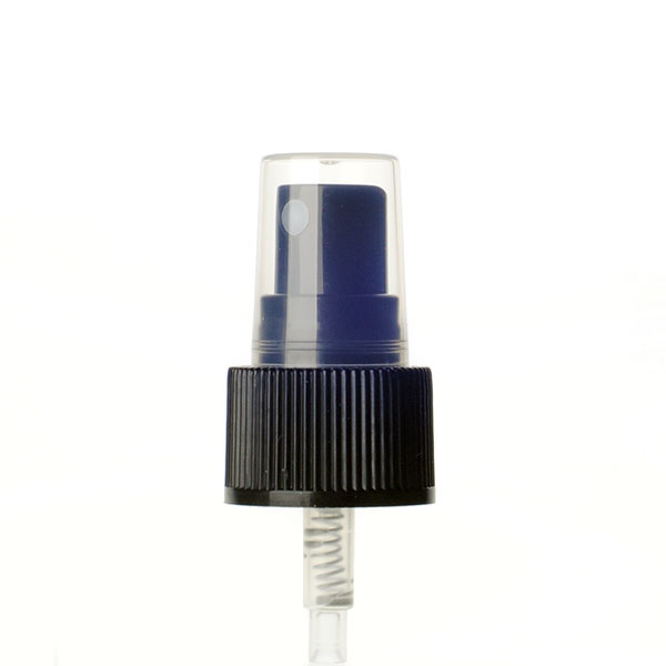 24-410 Black RIB SIDE PP CLEAR FLAT DUST COVER 0.16CC OUTPUT 10" DIP TUBE LENGTH-detail image