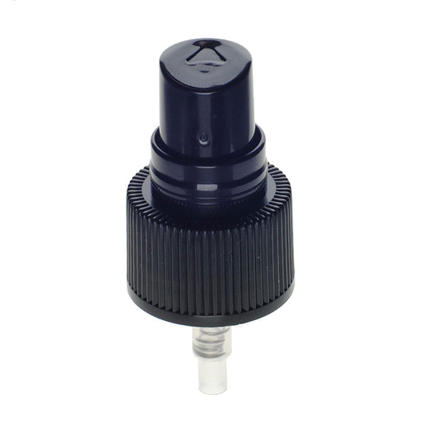 24-410 Black RIB SIDE PP CLEAR FLAT DUST COVER 0.16CC OUTPUT 10" DIP TUBE LENGTH-detail image
