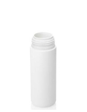 150ML WHITE CYLINDER FOAMER ROUND HDPE WITH 43MM NECK